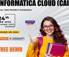 Informatica Cloud (CAI) Online Free Demo On 24th Feb