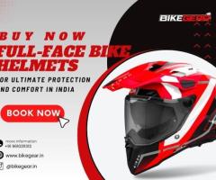 Buy Now Full-Face Helmets For Ultimate Protection And Comfort In India