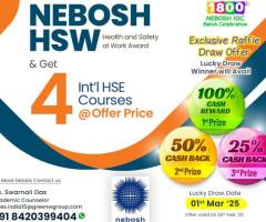 NEBOSH HSW Course Raffle Draw Offer in Raipur