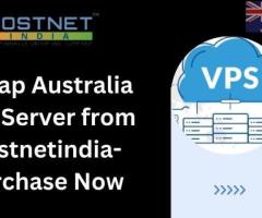 Cheap Australia VPS Server from Hostnetindia- Purchase Now