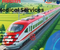 FALC Emergency Train Ambulance in Mumbai Makes Patient Transfers Easy