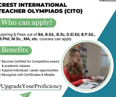 Sign Up Today for CREST International Teacher Olympiad