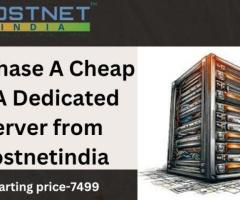 Purchase a Cheap USA Dedicated Server from Hostnetindia