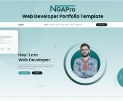 Create a Professional Developer Portfolio with NextGenAppsPro – A Next.js Template!