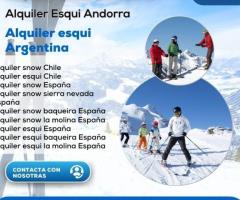 Alquiler Esqui Andorra | Ski Renting