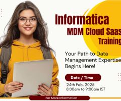 Best Informatica MDM Cloud Saas Training