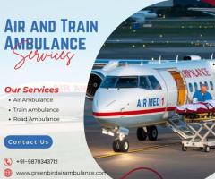 Greenbird Air and Train Ambulance Service in Patiala for Reliable Patient Transfer Services