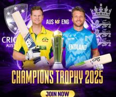 Champions Trophy 2025 – Australia vs England! Join the Cricket Fever Now and Win Big