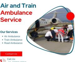 Greenbird Air and Train Ambulance Service in North Lakhimpur for Swift Transfer of Patient