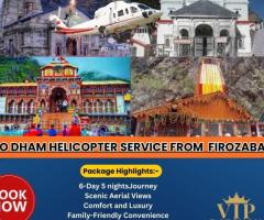 Do Dham Helicopter Service From  Firozabad