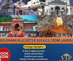 Do Dham Helicopter Service From Jhansi