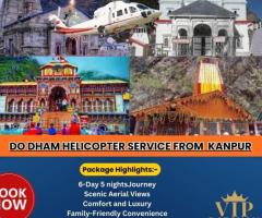 Do Dham Helicopter Service From Kanpur