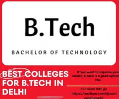 best college for btech in delhi