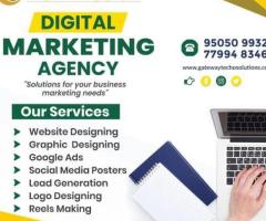 Top and Best Digital Marketing Agency in Hyderabad | Gateway Techno Solutions