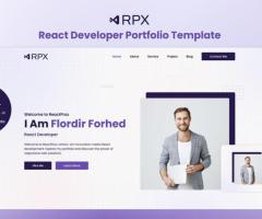 Create a Professional Developer Portfolio with ReactProx – A Next.js Template!