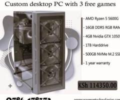 Maximize your productivity with our custom Ryzen tower PC