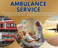 Best Medical Care is provided by FALC Emergency Train Ambulance in Patna