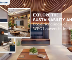 Explore the Sustainability and Eco-Friendliness of WPC Louvers in India