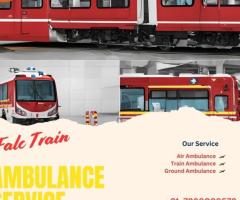 FALC Emergency Train Ambulance Services in Ranchi employs qualified medical professionals