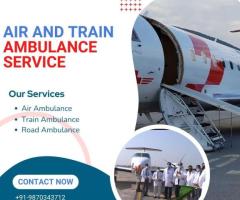 Greenbird Air and Train Ambulance Service in Rajkot for Safe and Efficient Patient Relocation