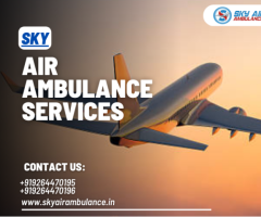 Book Sky Air Ambulance from Chennai to Delhi for Top-Level Support and Medical Care