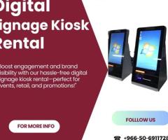 Why Hiring a Digital Signage Kiosk Can Revolutionize Marketing?