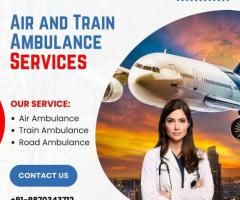 Greenbird Air and Train Ambulance Service in Surat Timely Patient Relocation Guaranteed