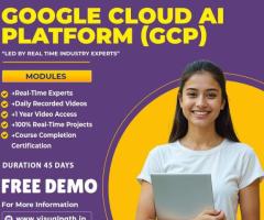 Top Google Cloud AI Online Training | Visualpath