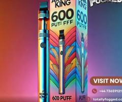 Smooth, Stylish, and Long-Lasting – Aroma king 600 Puff