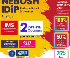 NEBOSH IDIP Course Raffle Draw Offer in Jaipur