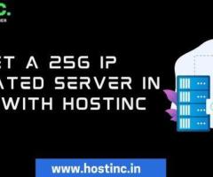 Get a 256 IP Dedicated Server in India with Hostinc