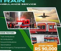 Choose FALC Emergency Train Ambulance Services in Patna for Hassle-free Travel