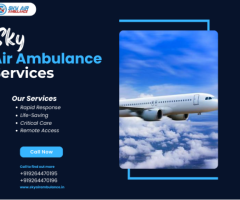 Book an Air Ambulance from Raipur to Delhi for Advanced Patient Care with Sky Ambulance