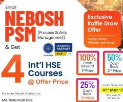 NEBOSH PSM Course Raffle Draw Offer in Bhubaneshwar