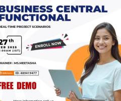 Business Central Functional | Free Online Demo Session