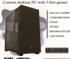 Maximize productivity with this custom Core i7 14thgen PC