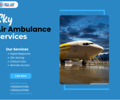 Book an Air Ambulance from Raipur to Delhi for Advanced Patient Care with Sky Ambulance