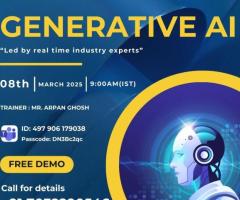 Free Live Demo: Master Generative AI with Expert Guidance