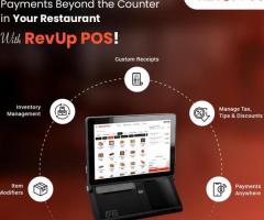 Take Orders Anywhere with RevUp Mobile POS System in You Restaurants!