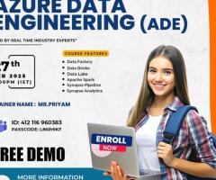 Azure Data Engineering  Online Free Demo On 27th Feb