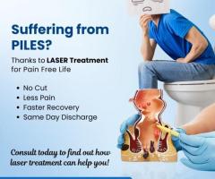 Transform your life with advanced laser treatment for piles!