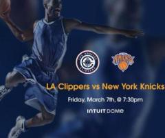 LA Clippers vs New York Knicks Tickets March 7th, 2025