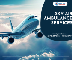 An Air Ambulance from Gorakhpur to Delhi for Refined Patient Care with Sky Air Ambulance