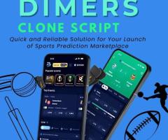 Launch Your Own Sports Prediction Platform with Plurance’s Dimers Clone Script!