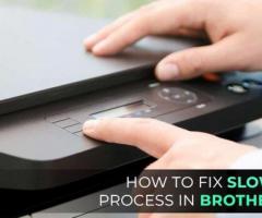 Slow Printing Process in Brother Printer