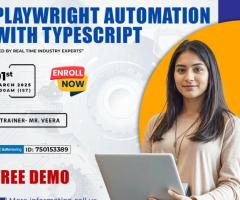 Attend Online FREE DEMO On - Playwright Automation with typescript