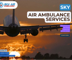 Sky Air Ambulance from Bangalore to Delhi with safer and better patient relocation