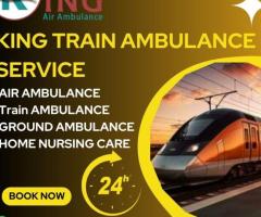 Move comfortably by King Train Ambulance Service in Jamshedpur