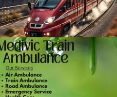 Choose Medivic Train Ambulance in Patna for fast and safe shifting