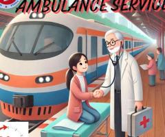 Use MPM Train Ambulance in Guwahati for a stress-free patient transfer between cities